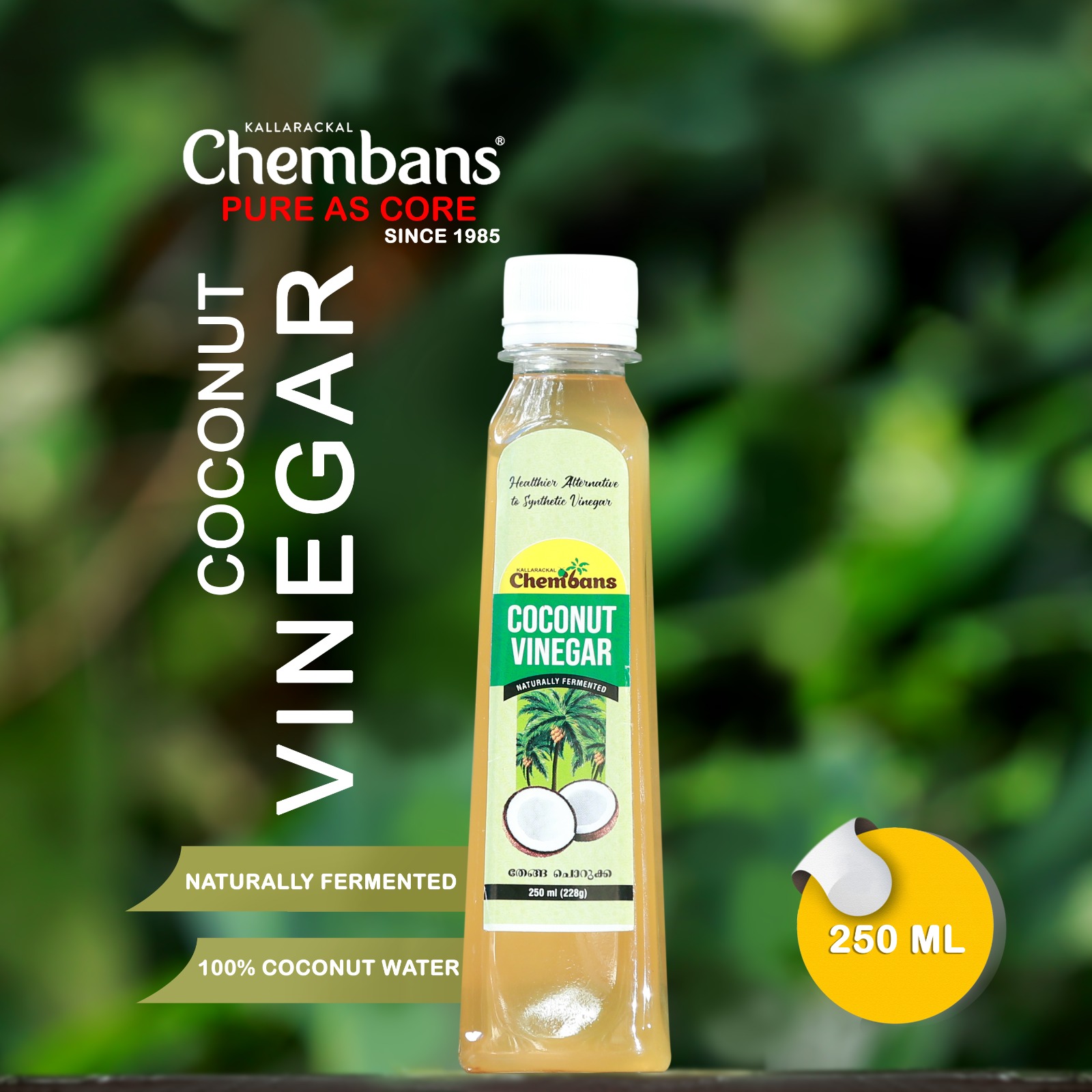 Chembans Coconut Vinegar - 250ML